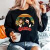 Heart Band Retro Vintage Sweater