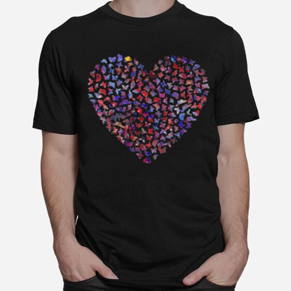 Heart Butterfly T-Shirt