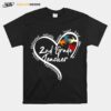 Heart Compassionate Caring Dedicated Reliable Warm Loyal Kind 2Nd Grade Teacher T-Shirt