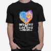 Heart Fire Dodgers And Lakers For Life Football T-Shirt