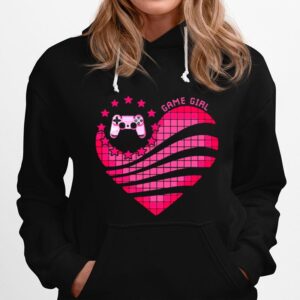 Heart Game Girl Hoodie