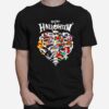 Heart Geometric Disney Halloween T-Shirt