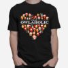 Heart Im An Awlaholic Merry Christmas T-Shirt