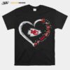 Heart Kansas City Chiefs Team Football 2022 T-Shirt