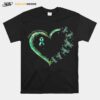 Heart Kidney Disease Awareness Dragonflies T-Shirt