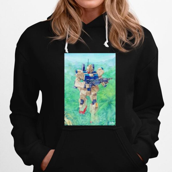 Hector Trunnec Mobile Armor Battalion Art Print Hoodie