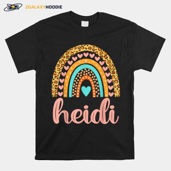 Heidi T Heidi Name Birthday Gift T B09Zdzzq4X T-Shirt