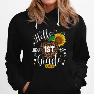 Hello 1St Grade Back To School Hoodie