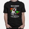 Hello Darkness My Old Friend Ive Come To Play With You Again Skull Billiard T-Shirt