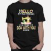 Hello My Old Friends Ive Come To Sew With You A Gain T-Shirt