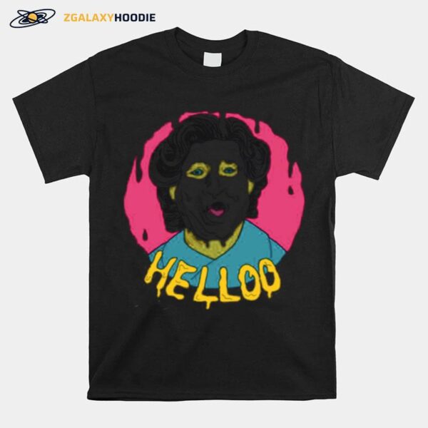 Hello Robbie Williams Mrs Doubtfire T-Shirt