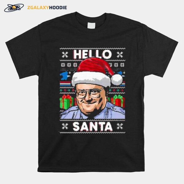 Hello Santa Ugly Christmas T-Shirt