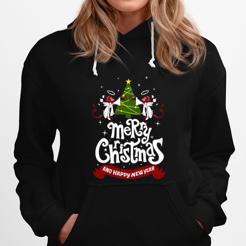 Helluva Boss Merry Christmas And Happy New Year Hoodie