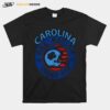 Helmet Carolina One Nation Usa Under God T-Shirt