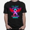Her Fight Is My Fight Thyroid Cancer Awareness T-Shirt
