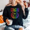 Here Queer Rolling Initiative Dice Lgbt Sweater