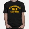 Hermosa Beach Ca California Gym Style T-Shirt