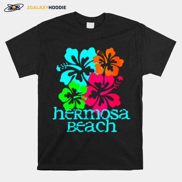 Hermosa Beach Vacation Travel Surf California Vacay T-Shirt