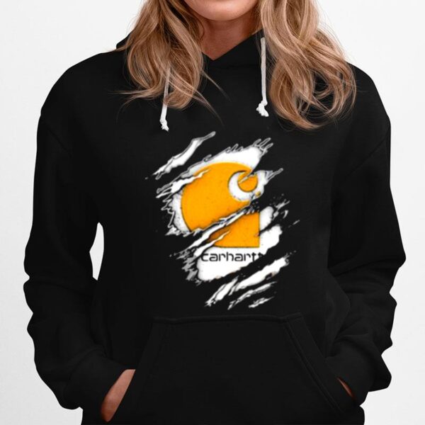 Hero With Carharth Logo Hoodie