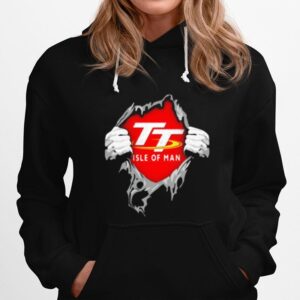 Hero With Logo Isle Of Man Hoodie