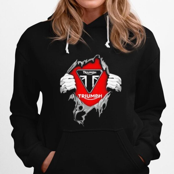 Hero With Logo Triumph Hoodie