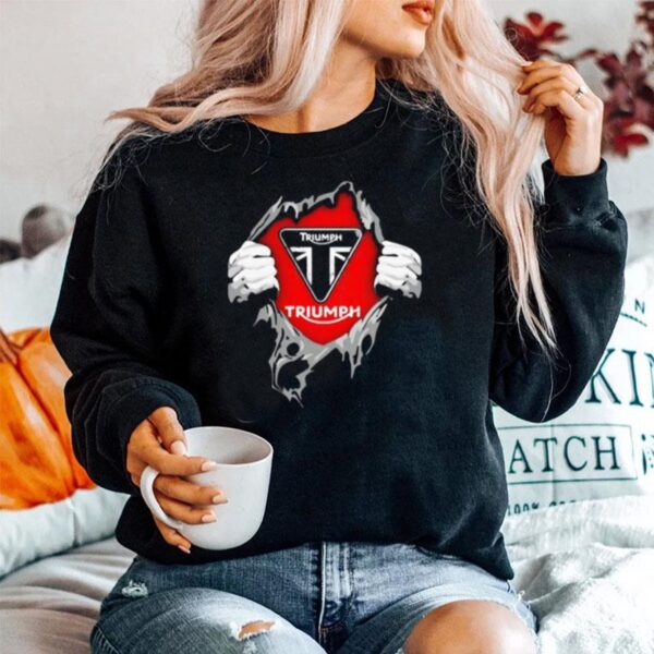 Hero With Logo Triumph Sweater