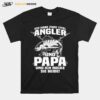 Herren Angler Und Papa Lustiges Angler Angeln T-Shirt