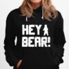 Hey Bear Hiking Outdoors Black Grizzly Bear Survival Hoodie