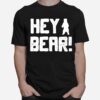 Hey Bear Hiking Outdoors Black Grizzly Bear Survival T-Shirt