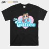 Hey Cuties Mackenzie Turner Black Outline T-Shirt