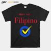 Hey Yo Filipino Check T-Shirt