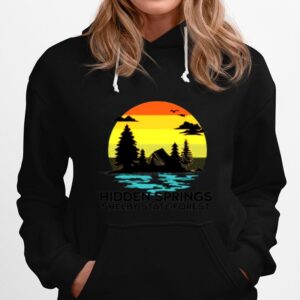 Hidden Springs Shelby State Forest Illinois Camping Hoodie