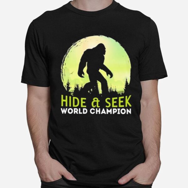 Hide Seek World Champion Camping T-Shirt