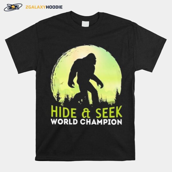 Hide Seek World Champion Camping T-Shirt