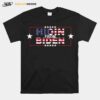 Hidin From Biden American Flag T-Shirt