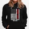 Hidin From Biden Trump 2024 Flag Anti Joe Biden Classic Hoodie