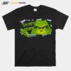 Hiding Grinch Quaratine Six Feet People T-Shirt