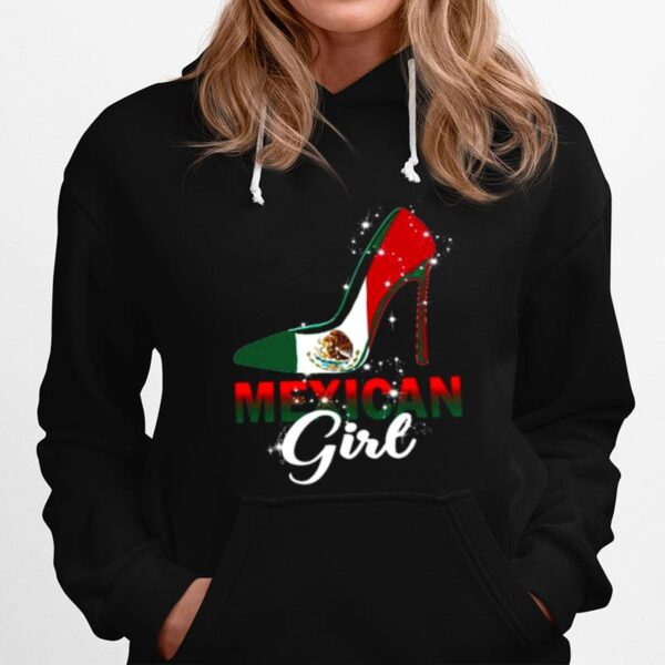 High Heels Mexican Girl Im Not Yelling Thats How We Talk Hoodie