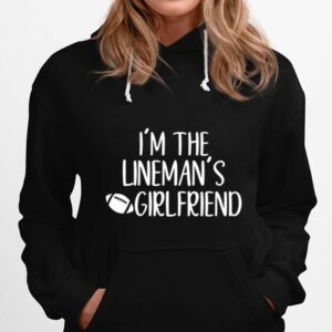 High School Football Season Football Lineman Girlfriend Hoodie