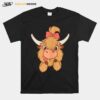 Highland Cow Cows Farmers T-Shirt