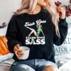 Irish Lass Full Of Sass St. Patricks Day Pinup Girl Sweater