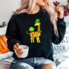 Irish Leprechaun Giraffe Shamrock St Patrick Day Animal Sweater