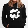 Irish Shamrock Leaf Labrador Dog St. Patricks Day Hoodie