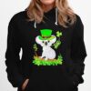 Irish Shamrock Leprechaun Hat Lucky Koala St. Patricks Day Hoodie