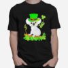 Irish Shamrock Leprechaun Hat Lucky Koala St. Patricks Day T-Shirt