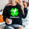 Irish Shamrock Martial Arts Taekwondo St. Patricks Day Sweater