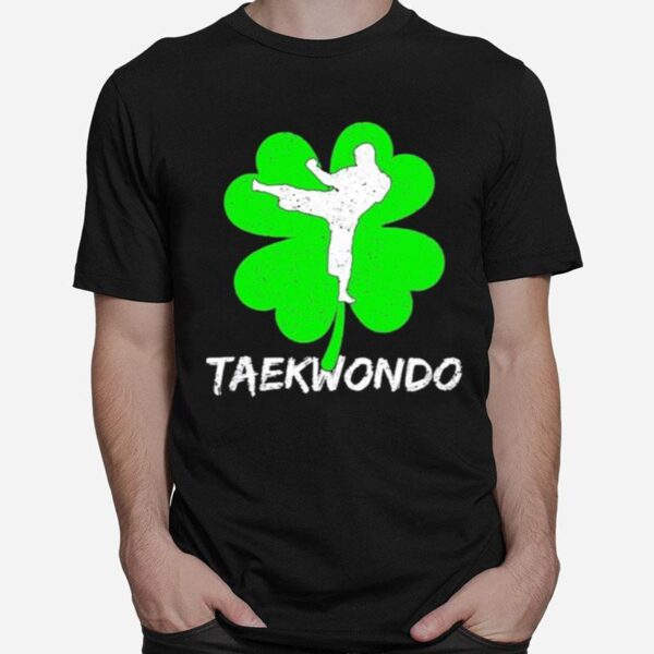 Irish Shamrock Martial Arts Taekwondo St. Patricks Day T-Shirt