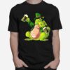 Irish T Rex Beer St Patricks Day T-Shirt