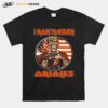 Iron Maiden Baltimore Orioles American Flag Independence Day T-Shirt