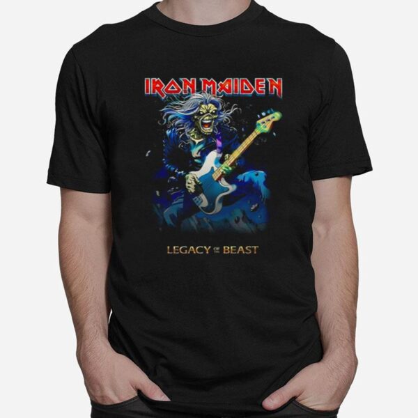 Iron Maiden Eddie On Bass T-Shirt